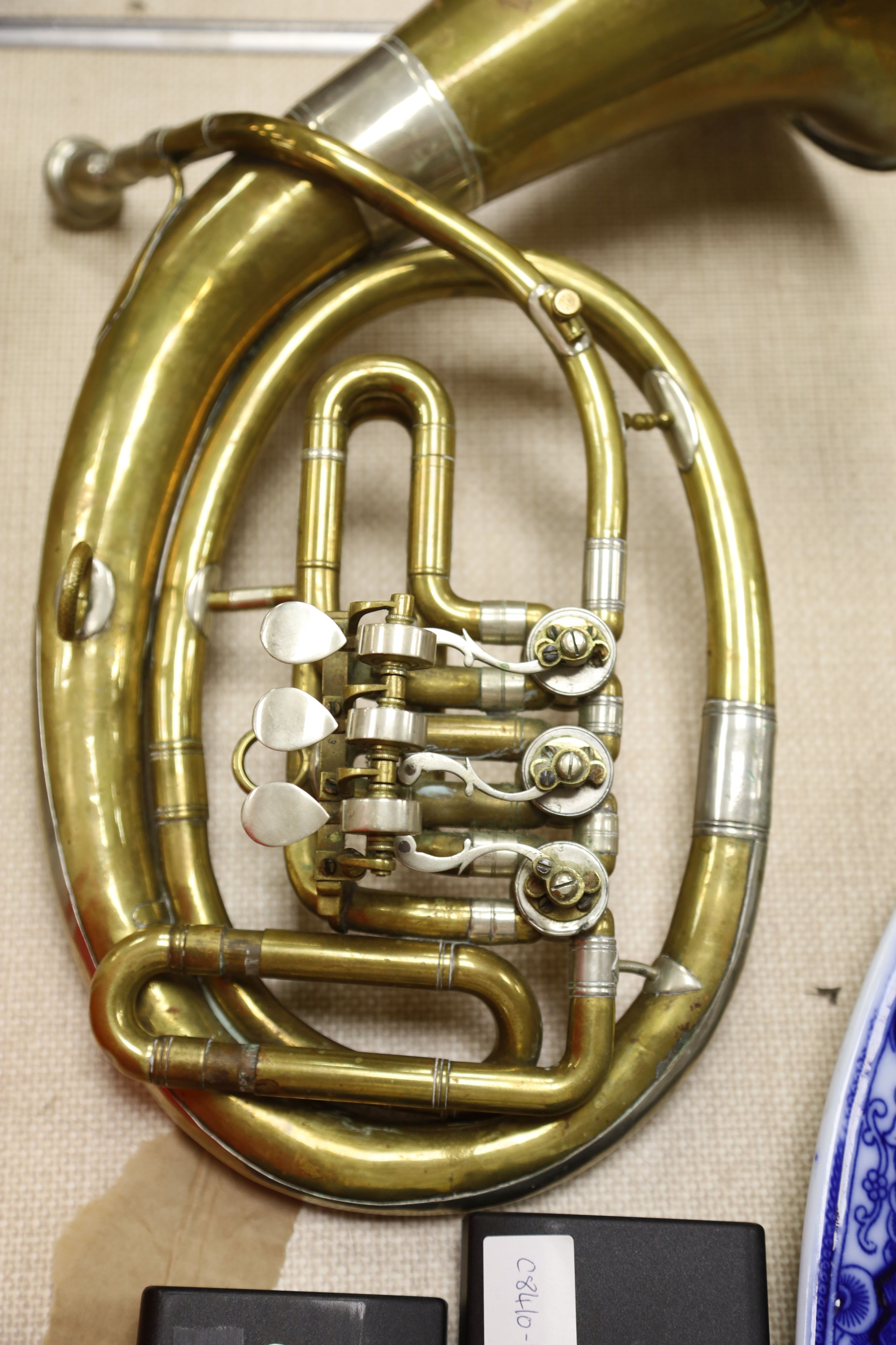 Two Hohner Chromica 280c's, three other harmonica's and a French horn